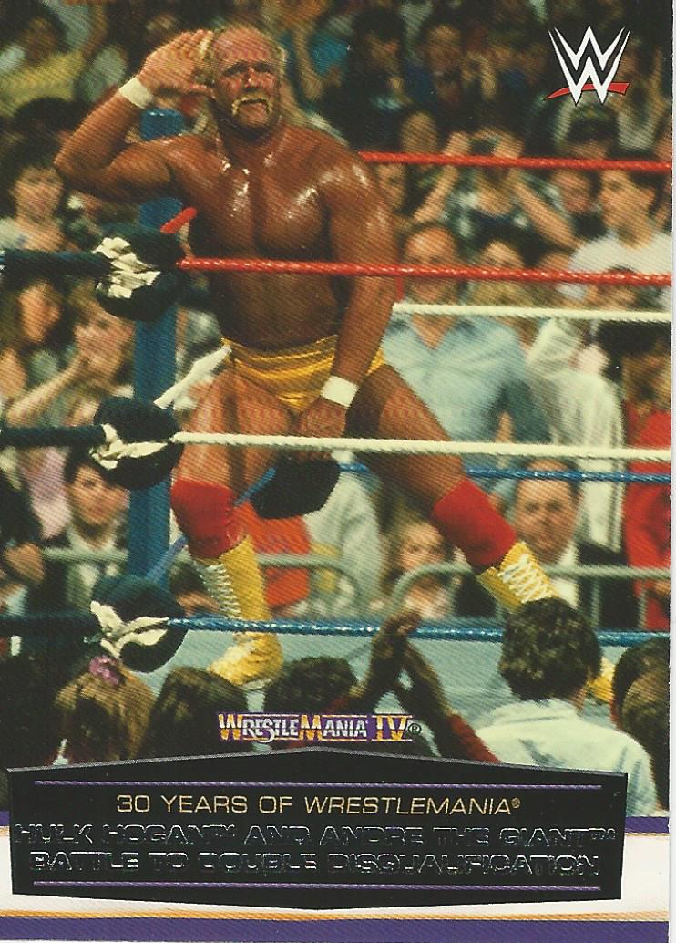 WWE Topps Road to Wrestlemania 2014 Hulk Hogan 7 of 60 trading card PW Catalog