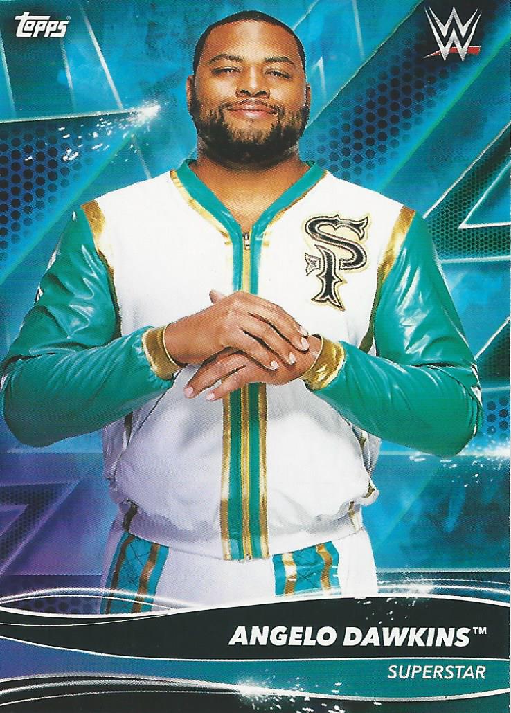Topps WWE Superstars 2021 Angelo Dawkins #7