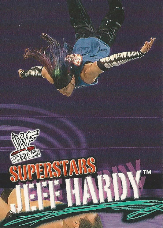 WWF Fleer Wrestlemania 2001 Jeff Hardy #7