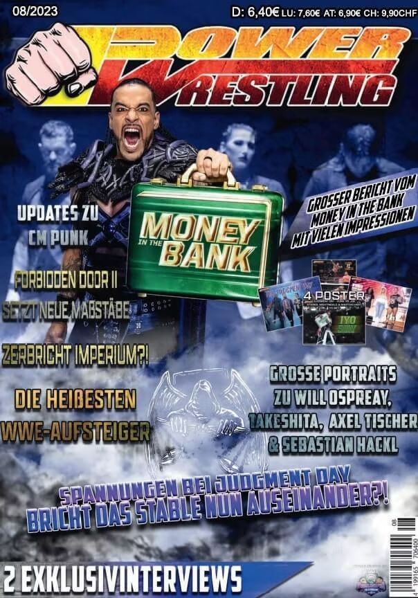 Power Wrestling Magazine August 2023 Magazine PWcatalog