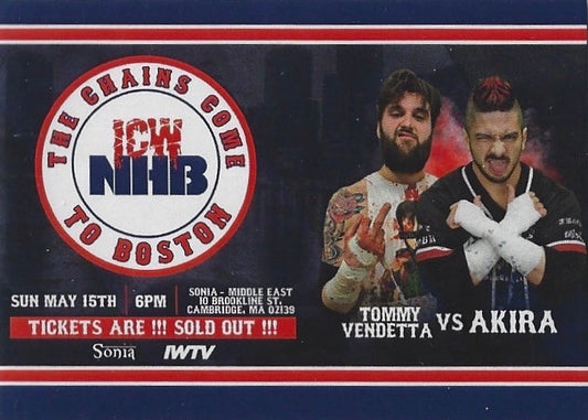 ICW NHB the Chains Come to Boston – Tommy Vendetta vs. Akira