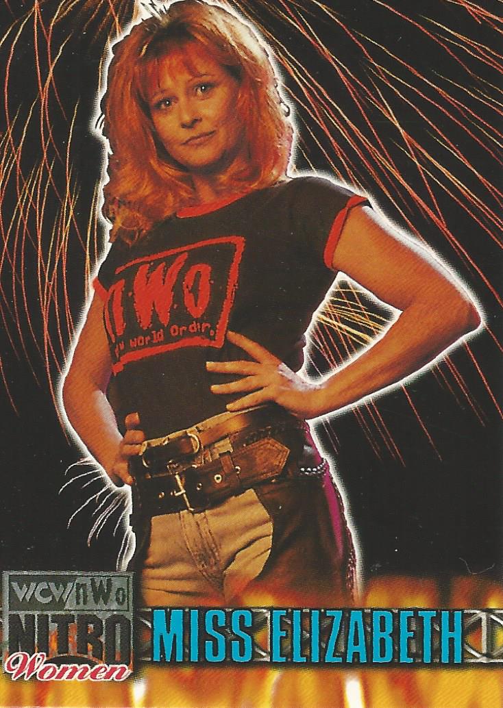 Topps WCW/NWO Nitro 1999 Miss Elizabeth #56