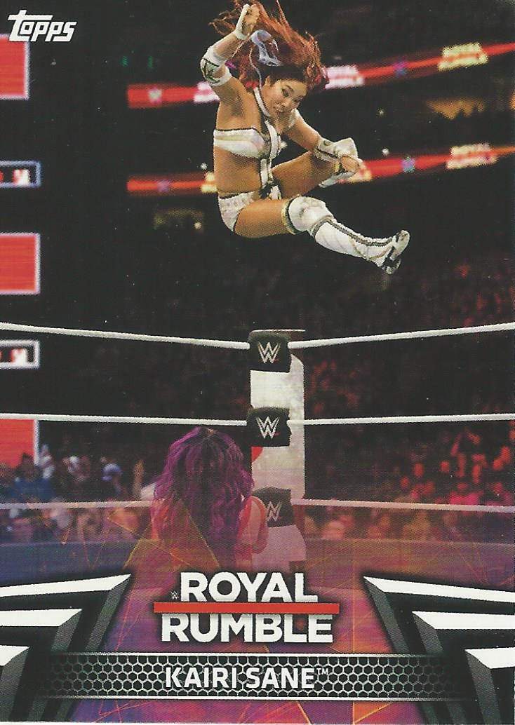 WWE Topps Women Division 2018 Kairi Sane RR-6 trading card PW Catalog