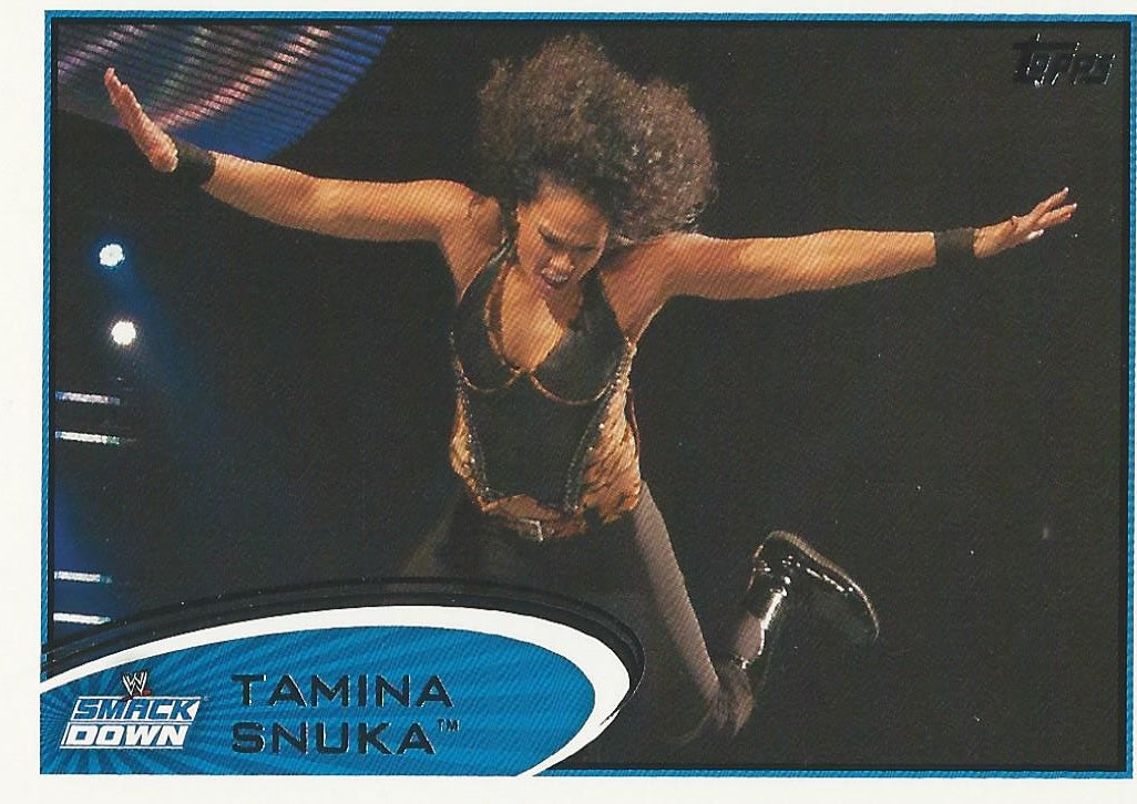 WWE Topps 2012 Tamina #80