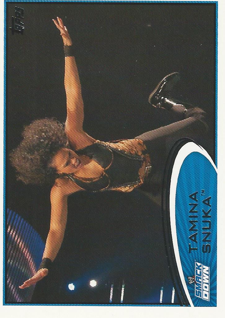 WWE Topps 2012 Tamina #80