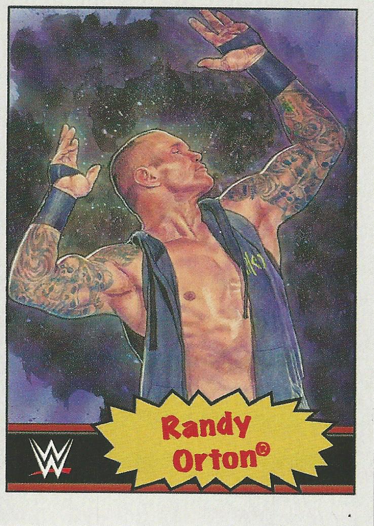 WWE Topps Living Set 2021 Randy Orton #80