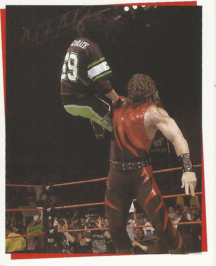WWF Smackdown Stickers 2000 Kane #80