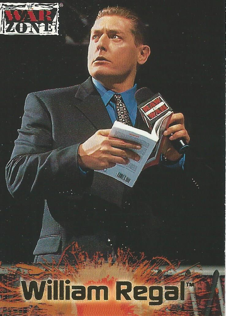 WWF Fleer Raw 2001 William Regal #80