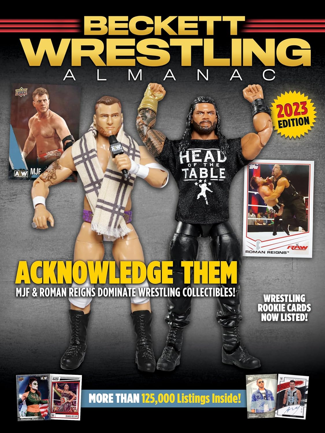 Beckett Wrestling Almanac 2023 #5 Magazine PWcatalog