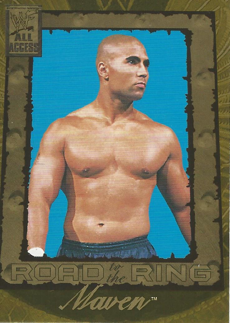 WWF Fleer All Access 2002 Maven #81