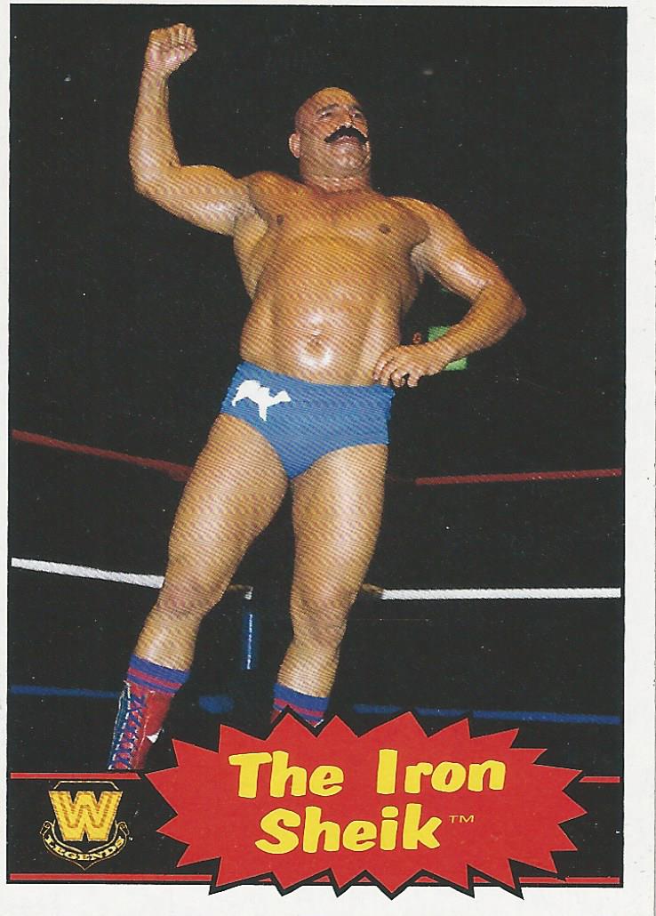 WWE Topps Heritage 2012 Iron Sheik #81