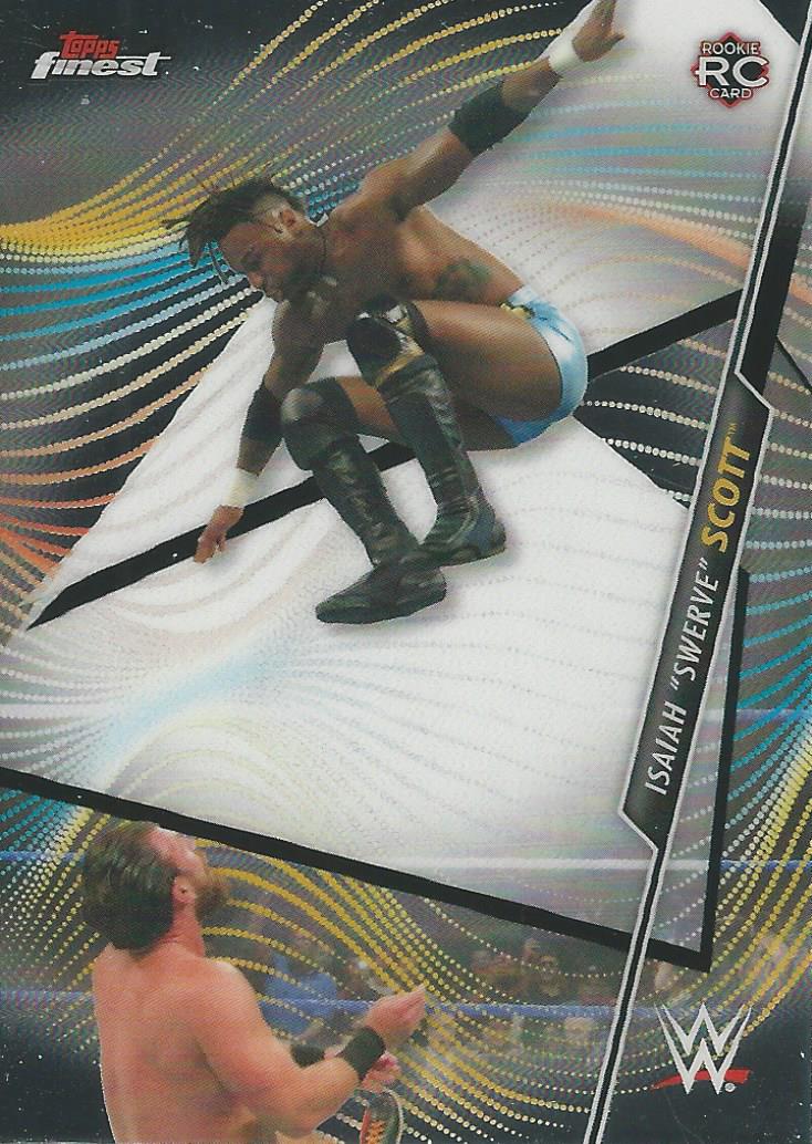 WWE Topps Finest 2020 Isaiah "Swerve" Scott #81
