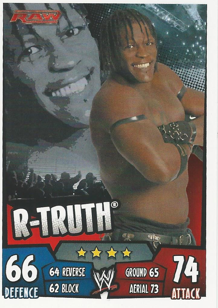 WWE Topps Slam Attax Rumble 2011 R-Truth #81