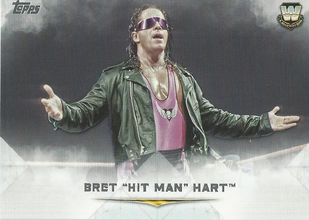 WWE Topps Undisputed 2020 Bret Hitman Hart #81