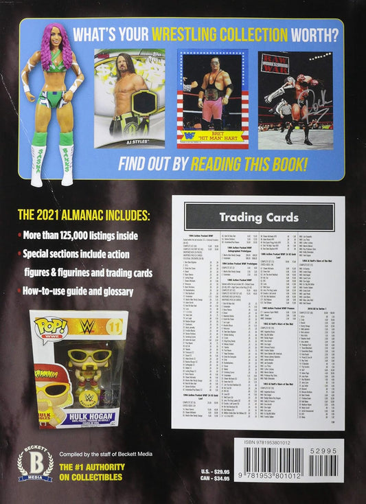 Beckett Wrestling Almanac 2021 #3 Magazine PWcatalog