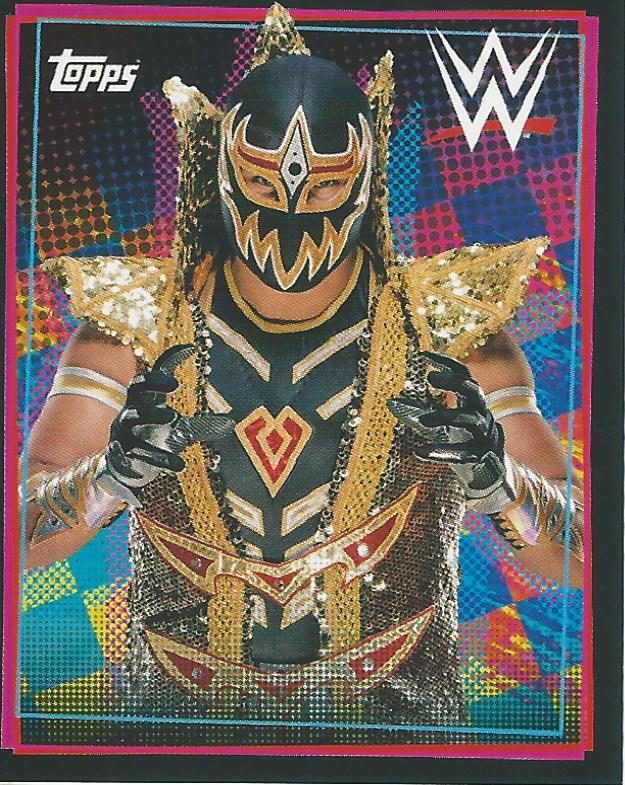 WWE Topps Road to Wrestlemania Stickers 2021 Gran Metalik #82