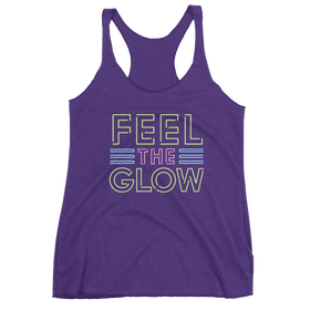 Naomi "Feel The Glow" Women's Racerback Tank Top
