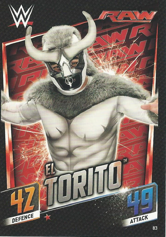 WWE Topps Slam Attax 2015 Then Now Forever El Torito #83