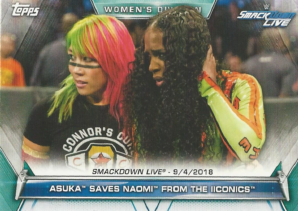 WWE Topps Women Division 2019 Asuka and Naomi #83