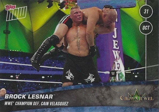 Brock Lesnar WWE Champion DEF. Cain Velasquez
