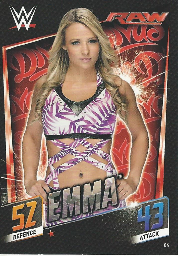 WWE Topps Slam Attax 2015 Then Now Forever Emma #84