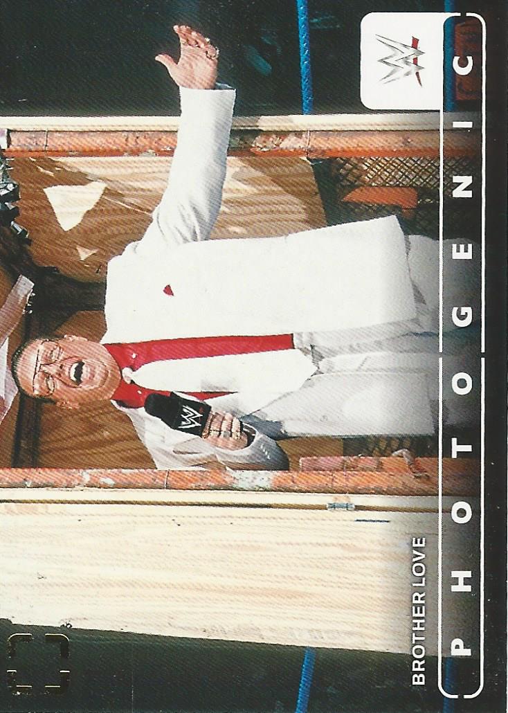 WWE Panini Photogenic 2024 Brother Love #84