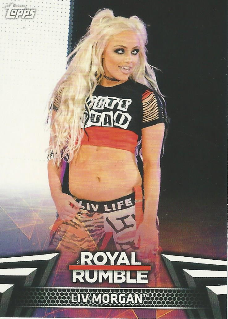 WWE Topps Women Division 2018 Liv Morgan RR-10 trading card PW Catalog
