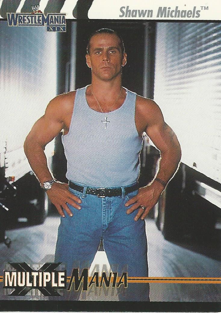 WWE Fleer Wrestlemania XIX 2003 Shawn Michaels #84