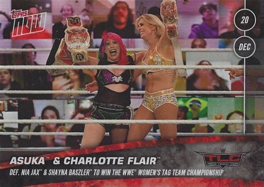 Asuka & Charlotte Flair DEF. NIA JAX & Shayna Baszler to Win the WWE Women’s TAG Team Championship