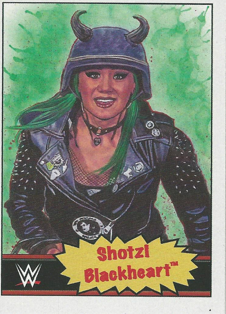 WWE Topps Living Set 2021 Shotzi Blackheart #87