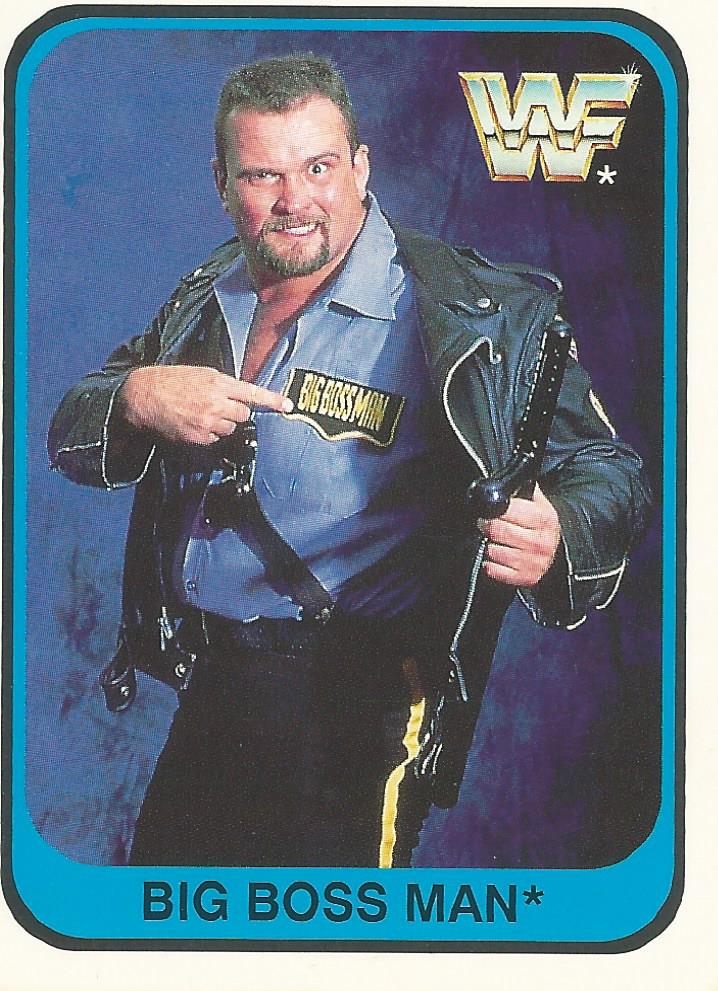 WWF Merlin 1991 Big Boss Man #87