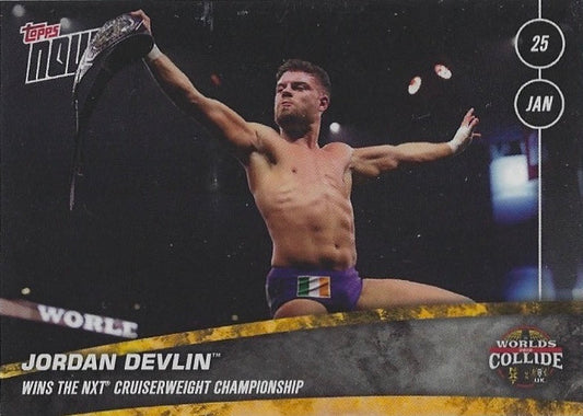 Jordan Devlin Wins the NXT Cruiserweight Championship