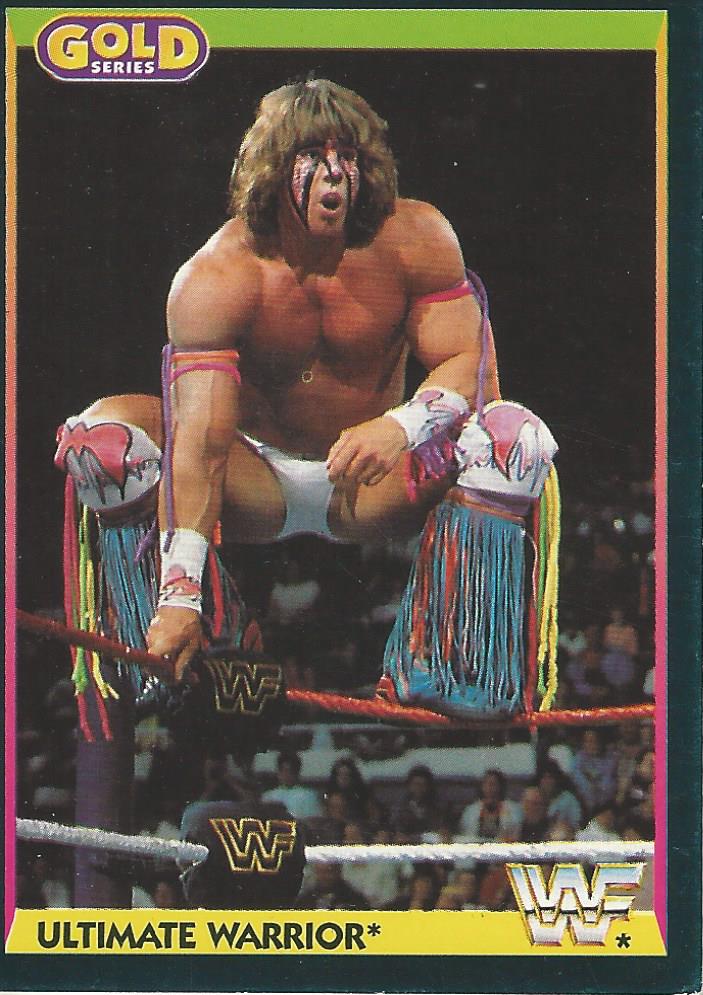 WWF Merlin Gold Series 1 1992 Ultimate Warrior #88