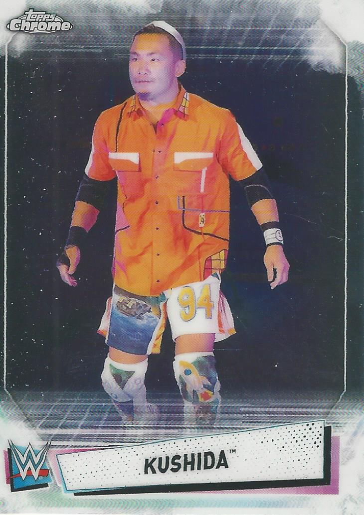 WWE Topps Chrome 2021 Kushida #88