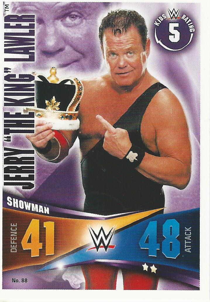 WWE Topps Slam Attax Rivals 2014 Jerry Lawler #88