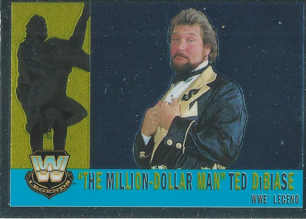 WWE Topps Chrome Heritage 2006 Million Dollar Man Ted DiBiase #88