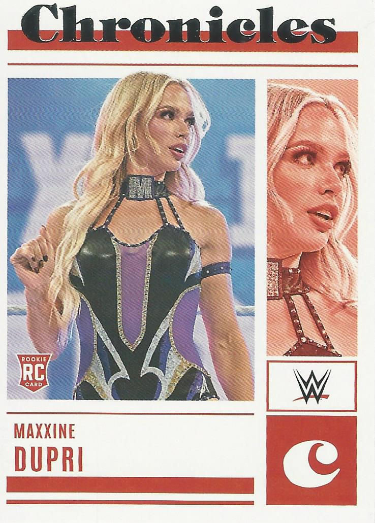 WWE Panini Chronicles 2023 Maxxine Dupri #89