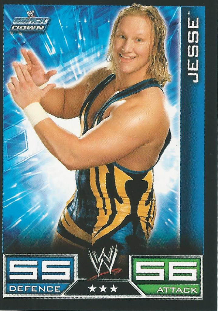 WWE Topps Slam Attax 2008 Jesse #89