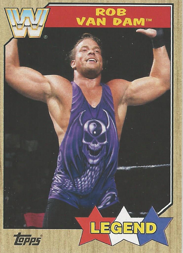 WWE Topps Heritage 2017 Rob Van Dam #89