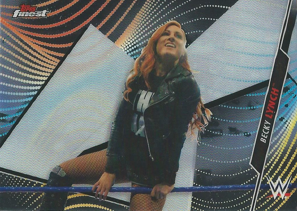 WWE Topps Finest 2020 Becky Lynch #8