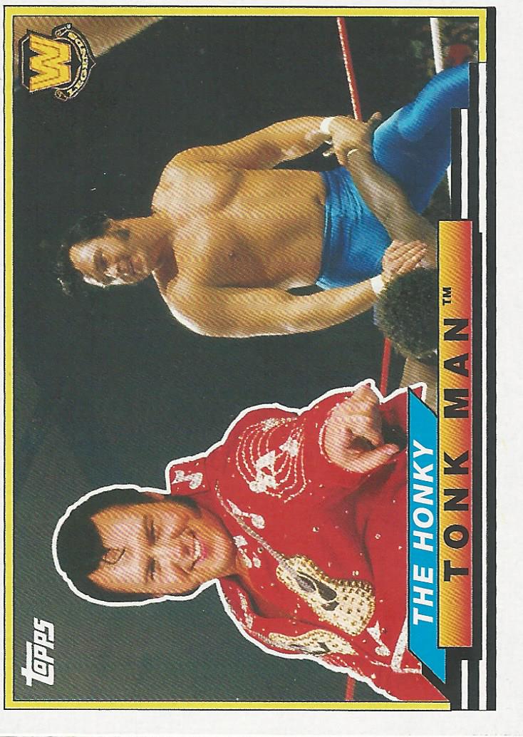 WWE Topps Heritage 2018 Honky Tonk Man BL-20 trading card PW Catalog