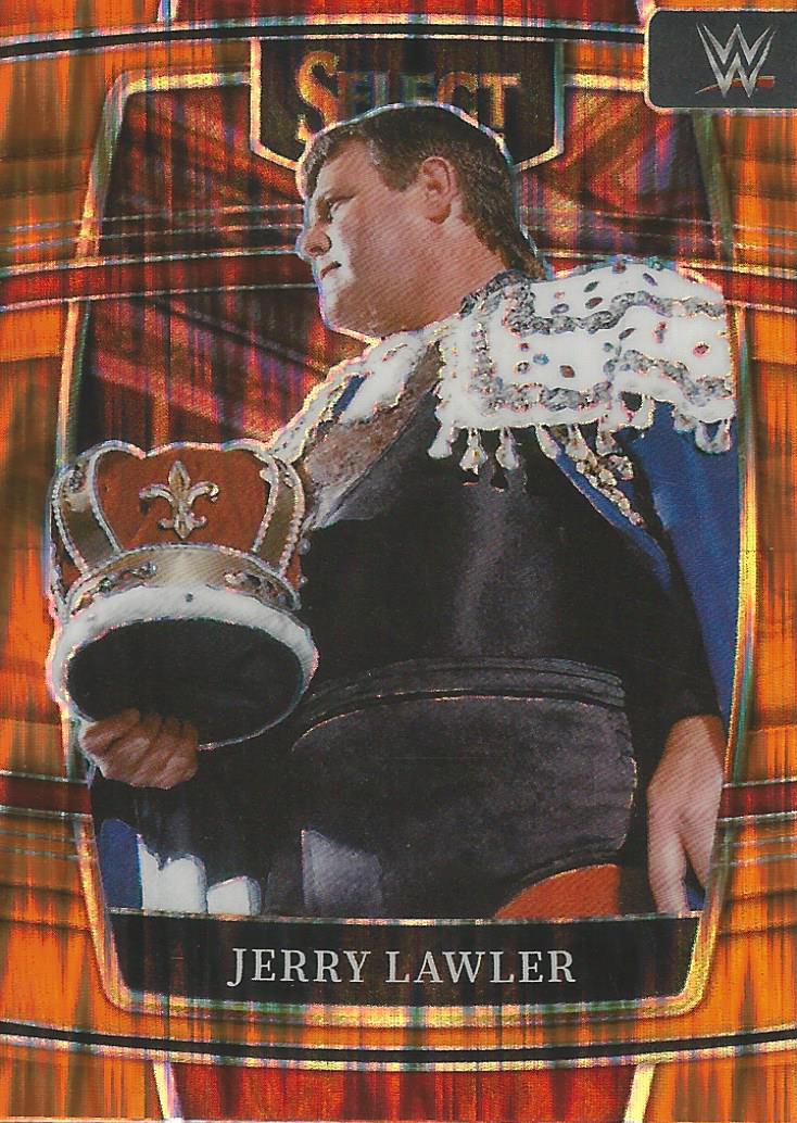 WWE Panini Select 2022 Orange Flash Jerry Lawler #21
