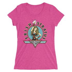 Trish Stratus "Stratusfaction" Women's Tri-Blend T-Shirt T-Shirt PW Catalog