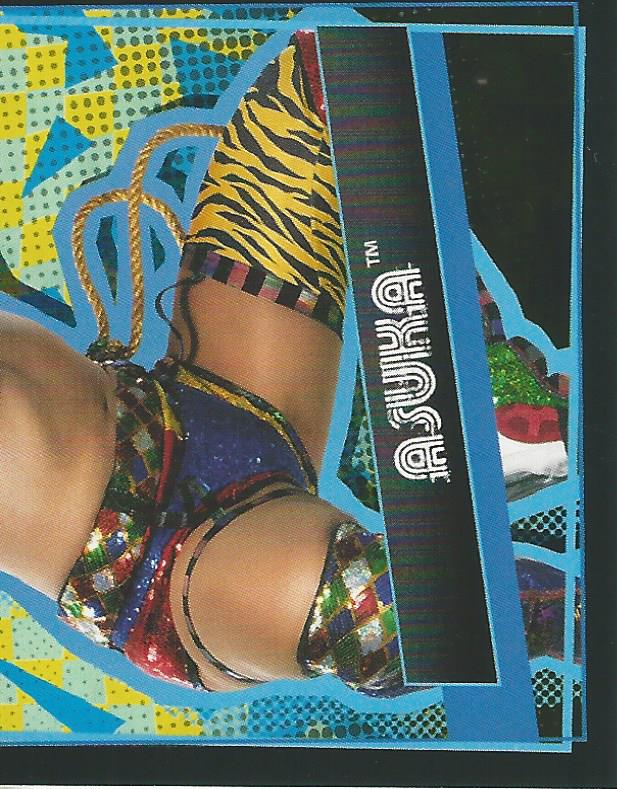 WWE Topps Road to Wrestlemania Stickers 2021 Asuka #90