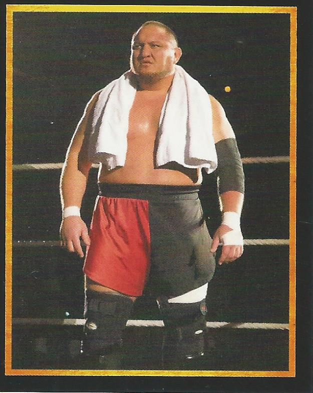 WWE Topps Stickers 2017 Samoa Joe #90