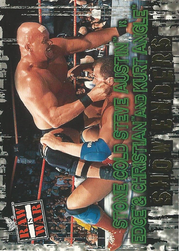 WWF Fleer Raw 2001 Stone Cold Steve Austin #91