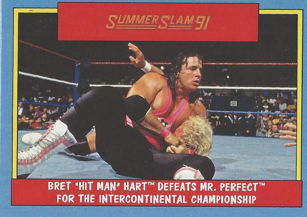 WWE Topps Heritage 2017 Bret Hart #7