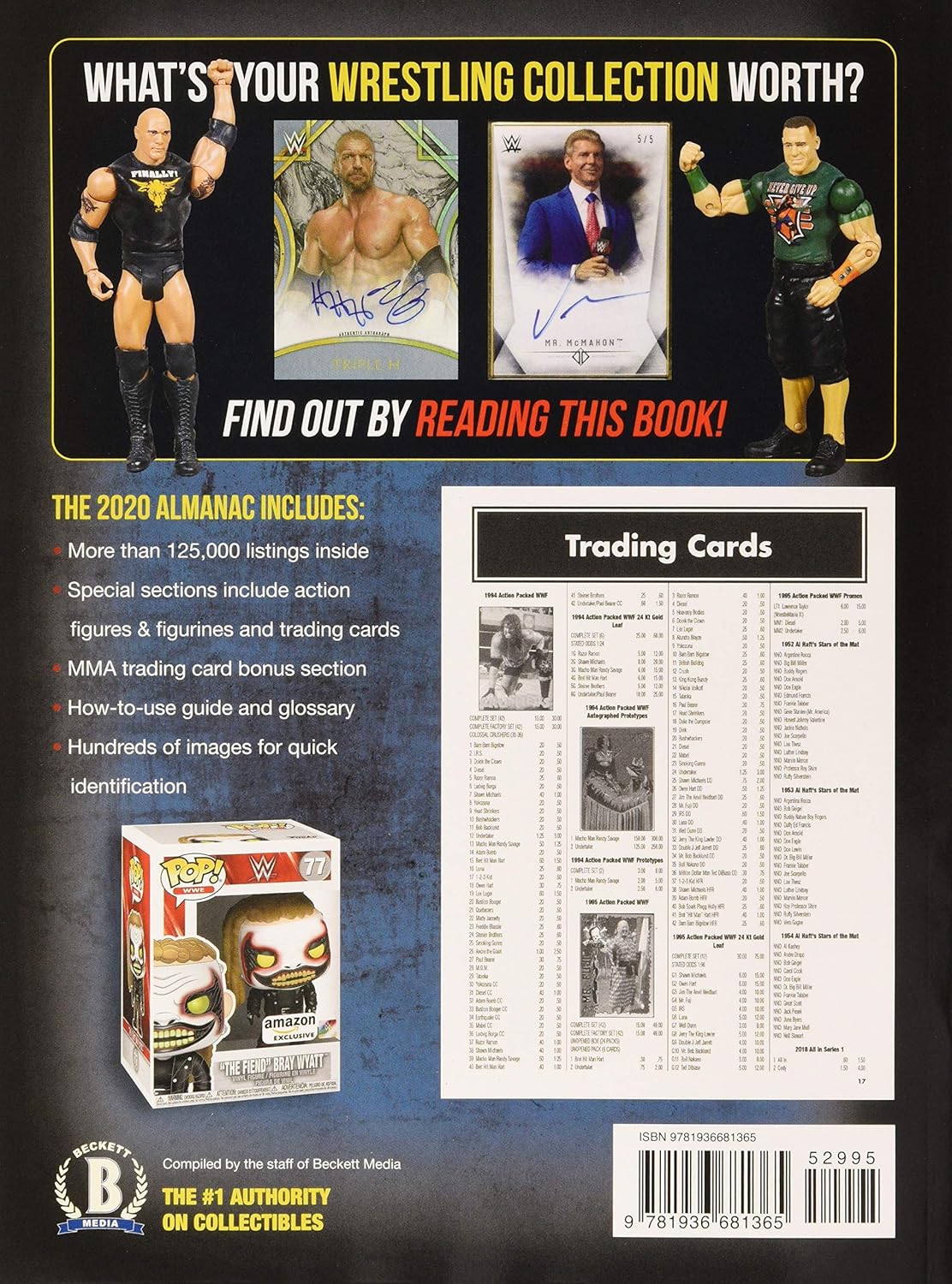 Beckett Wrestling Almanac 2020 #2 Magazine PWcatalog