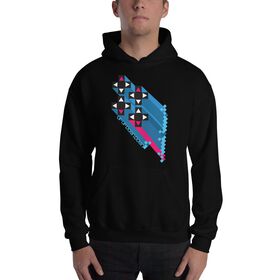 Xavier Woods "Up Up Down Down" Pullover Hoodie Sweatshirt
