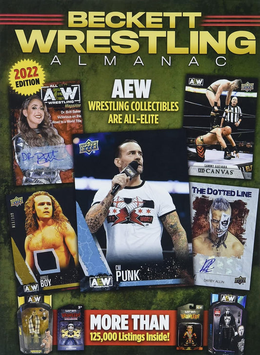 Beckett Wrestling Almanac 2022 #4 Magazine PWcatalog